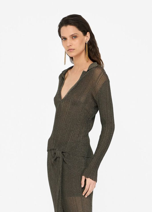Maglia in lurex LIU JO CF5154