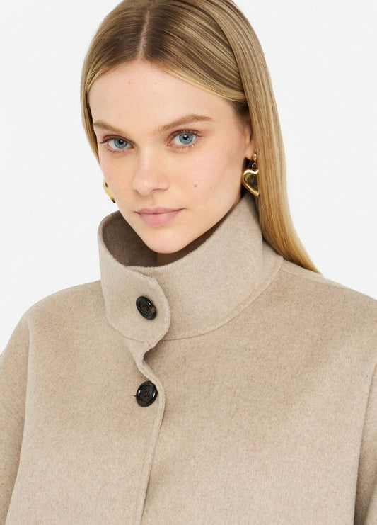 Cappotto in lana con cintura LIU JO CF5293