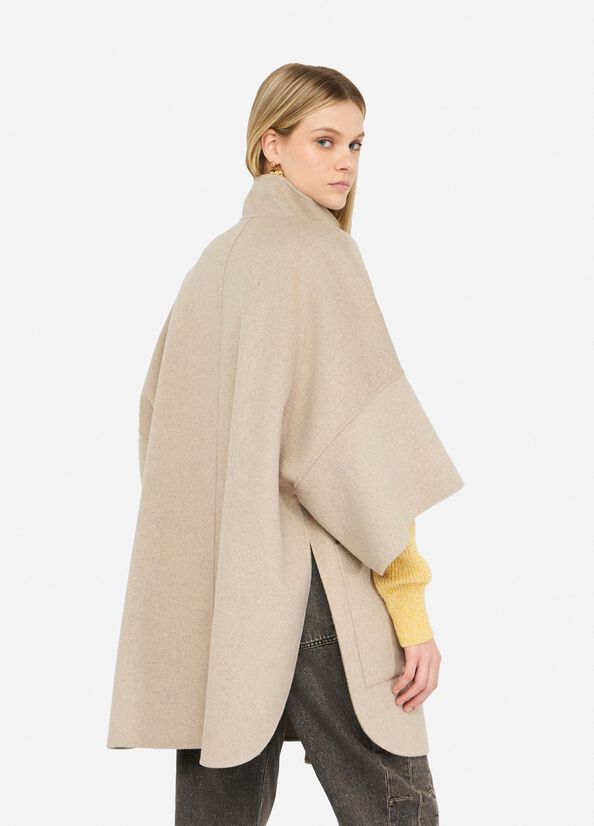 Cappotto in lana con cintura LIU JO CF5293