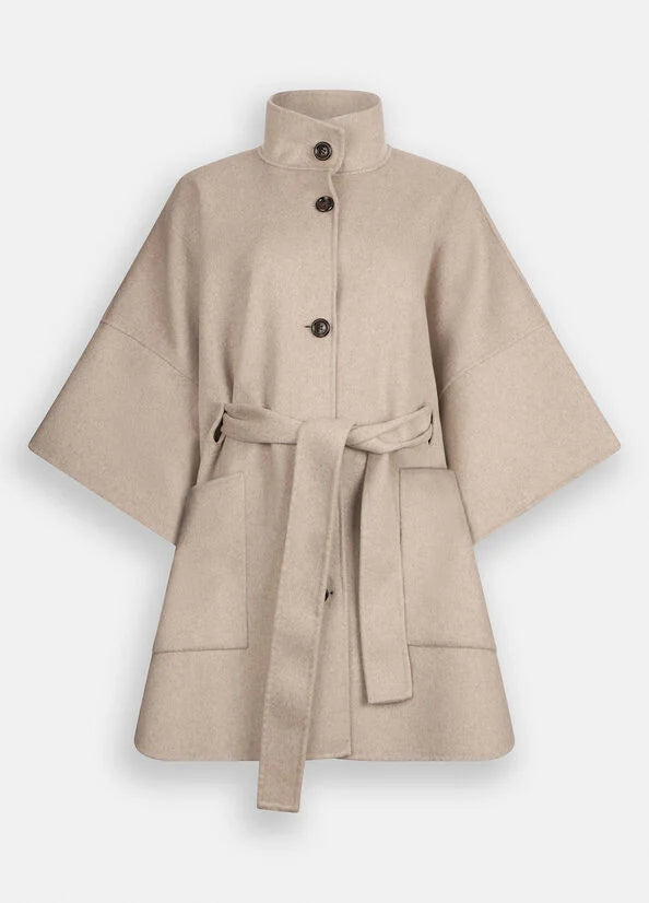 Cappotto in lana con cintura LIU JO CF5293