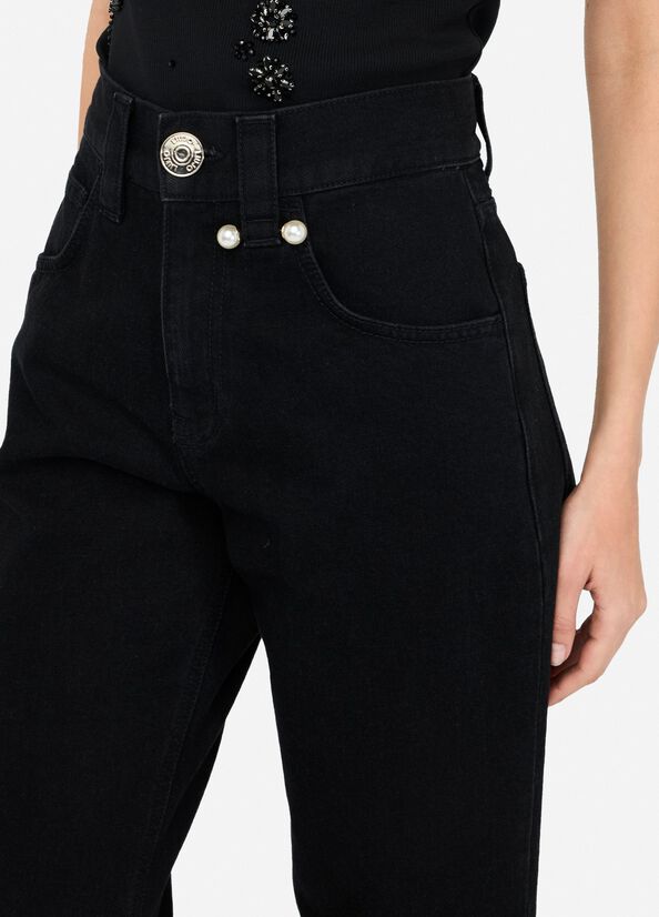Jeans straight con perle LIU JO CF5110