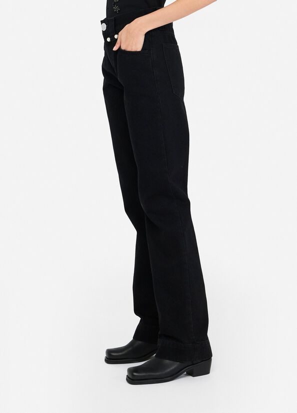 Jeans straight con perle LIU JO CF5110