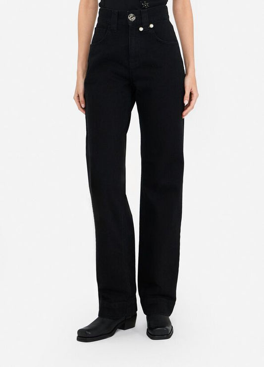 Jeans straight con perle LIU JO CF5110