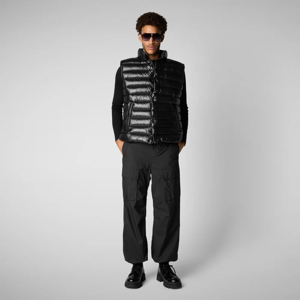 Gilet imbottito nero SAVETHEDUCK GRIFFIN