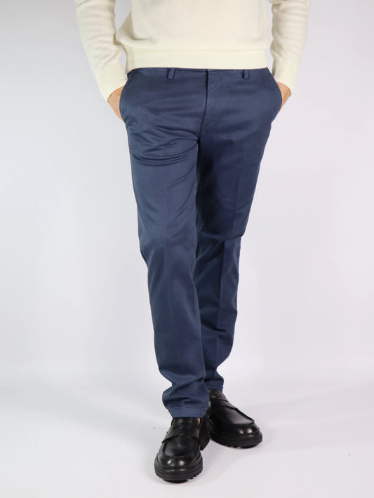 Pantalone chino blu RE HASH 2417