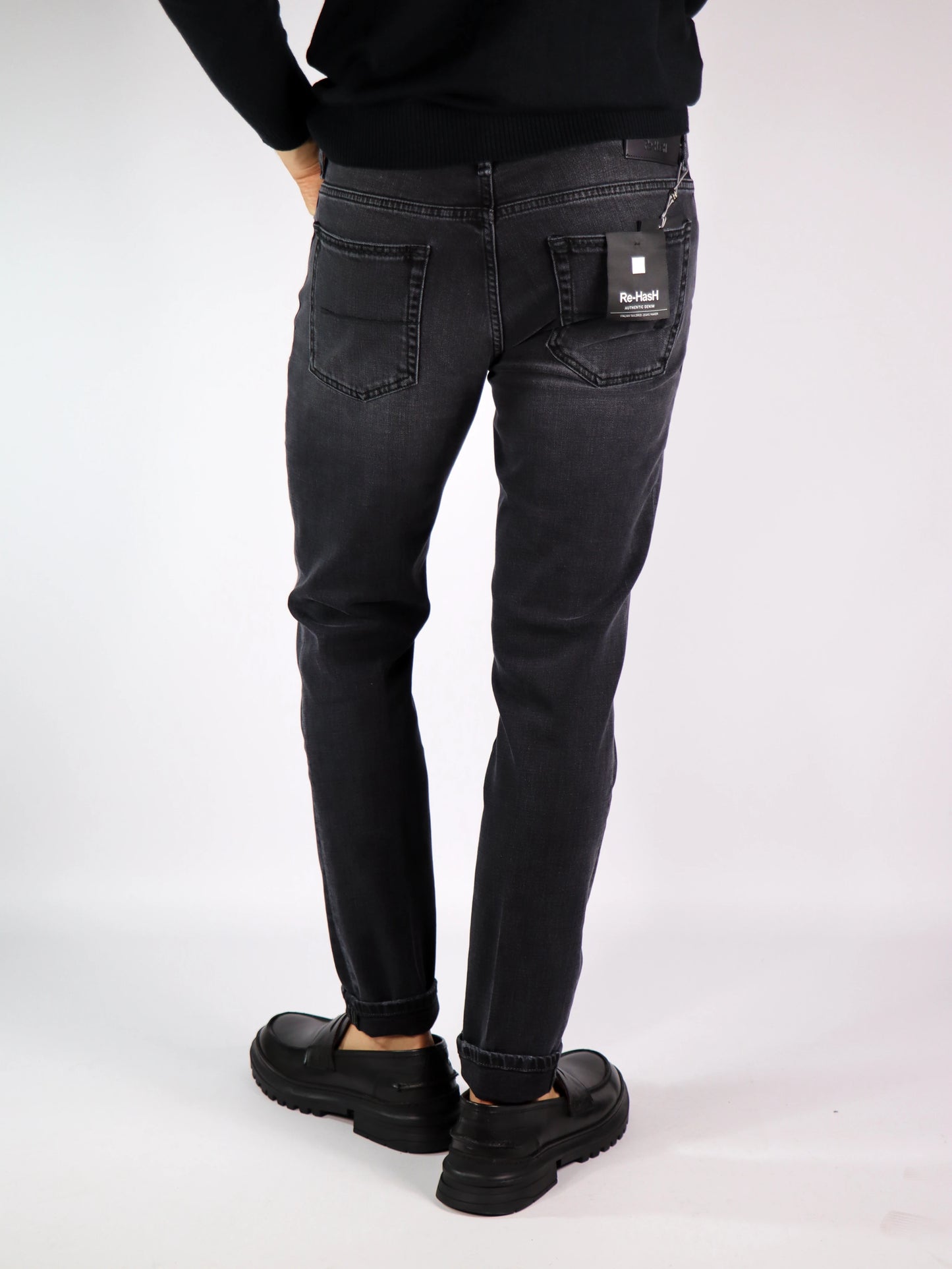 Jeans black rubens RE HASH 2D517
