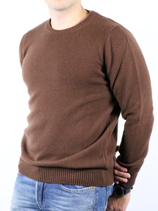 Maglia girocollo in pura lana H953 3944