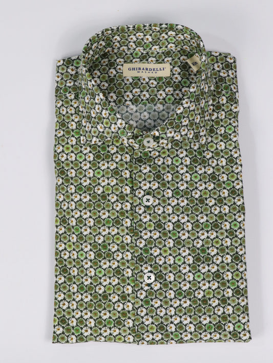 Camicia a fantasia GHIRARDELLI V6356