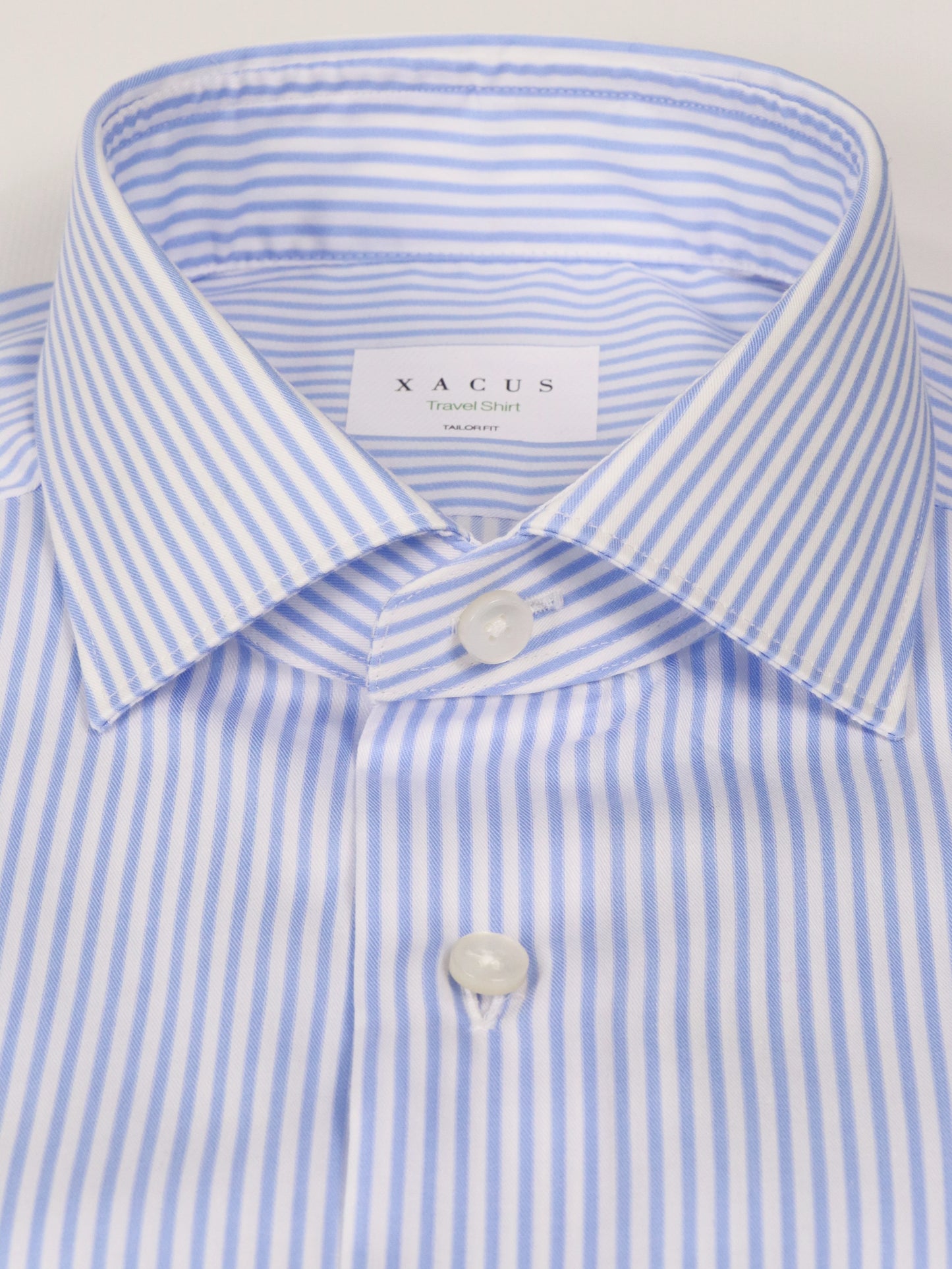 Camicia rigata Travel Tailor Fit XACUS 51811