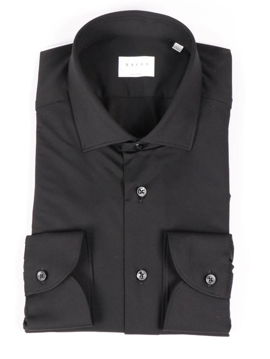 Camicia nera Active Tailor Fit XACUS 11460