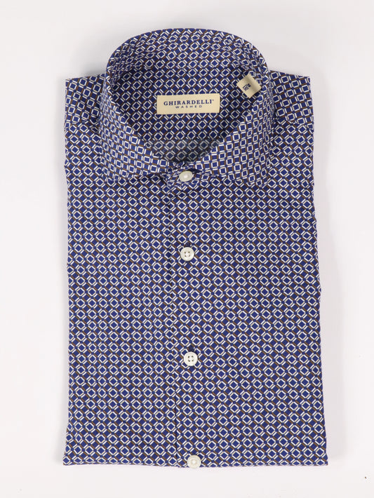 Camicia a fantasia GHIRARDELLI V6108