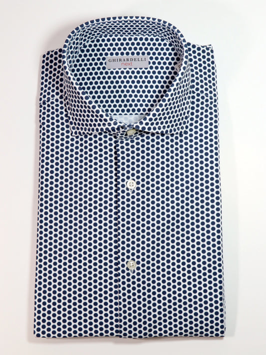 Camicia a pois GHIRARDELLI NEXT FR228