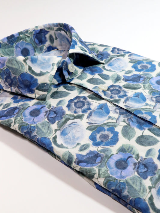 Camicia a fiori XACUS 61573