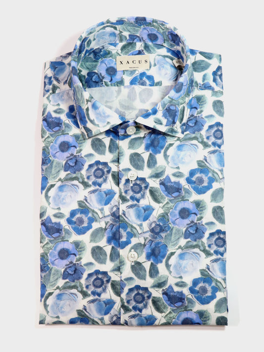 Camicia a fiori XACUS 61573