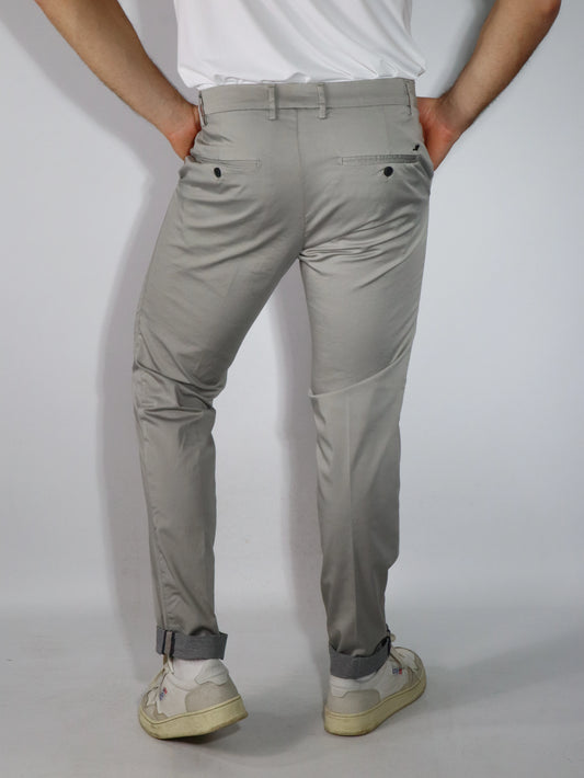 Pantalone chino grigio MASON'S MBE097