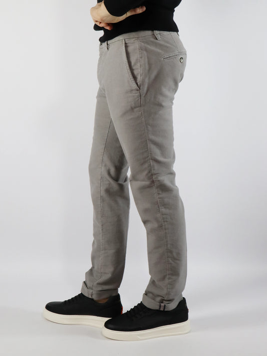 Pantalone chino grigio MASON'S MBE074