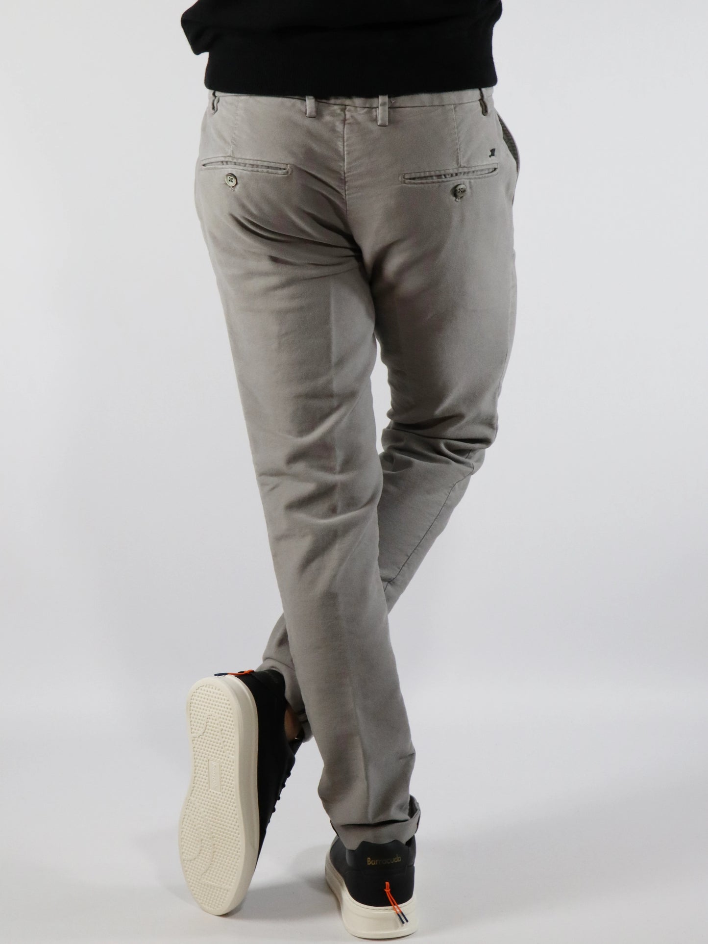 Pantalone chino grigio MASON'S MBE074