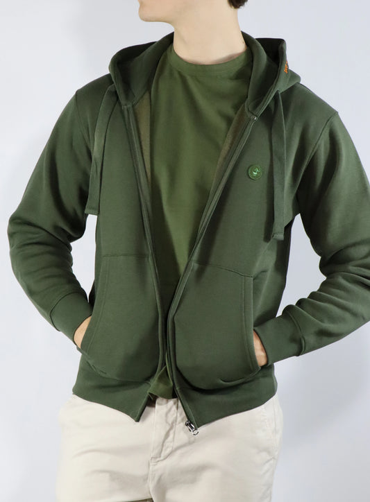 Felpa aperta con cappuccio SAVETHEDUCK CISSUS