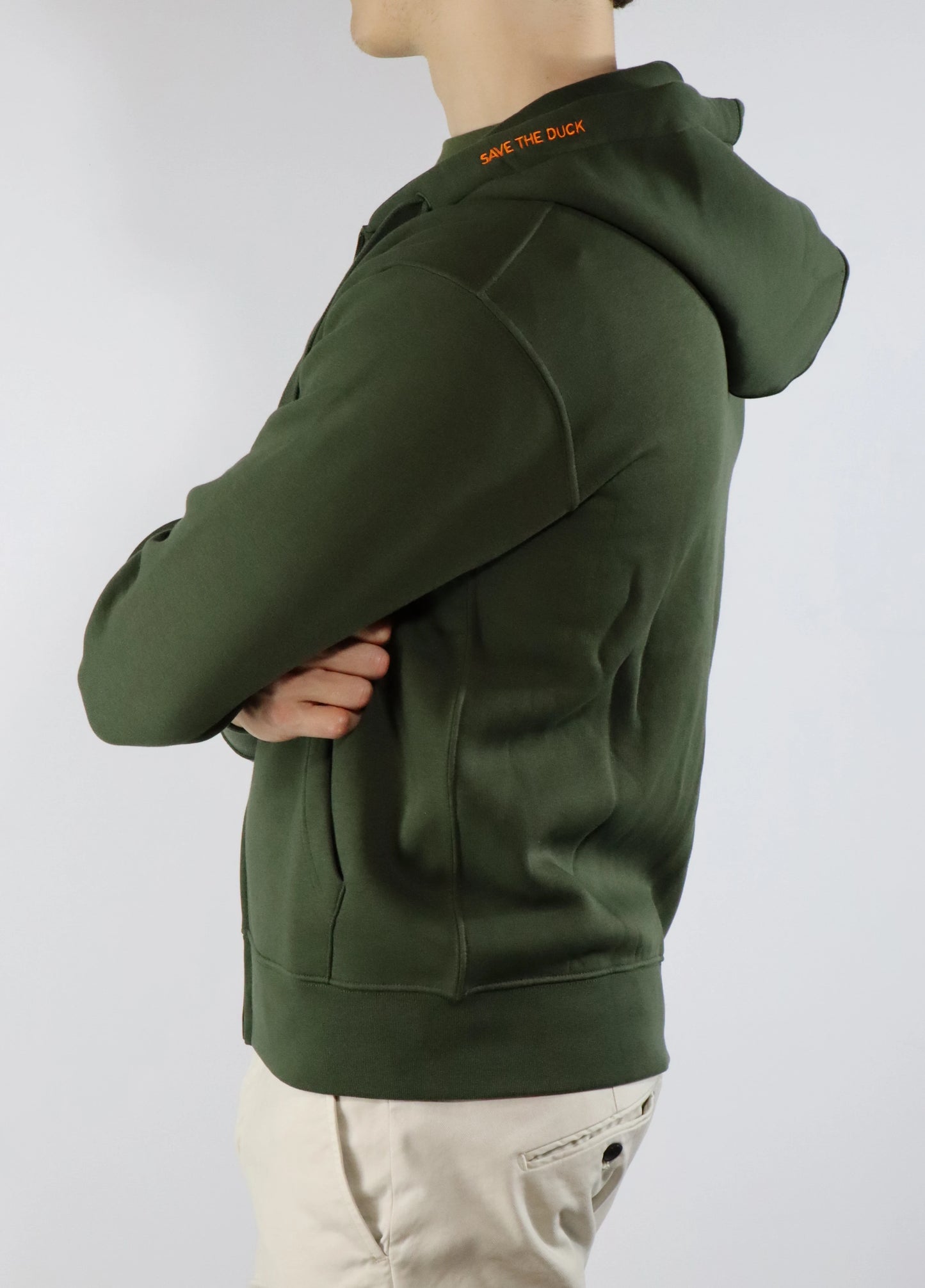 Felpa aperta con cappuccio SAVETHEDUCK CISSUS