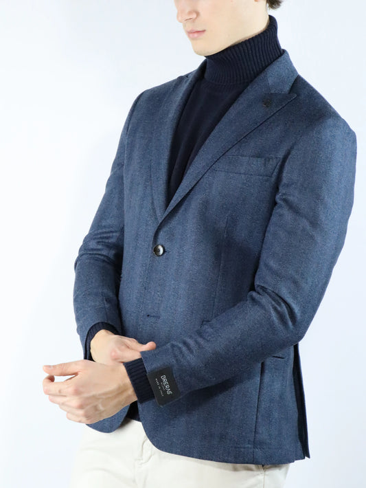 Giacca blu BRERAS MILANO G90