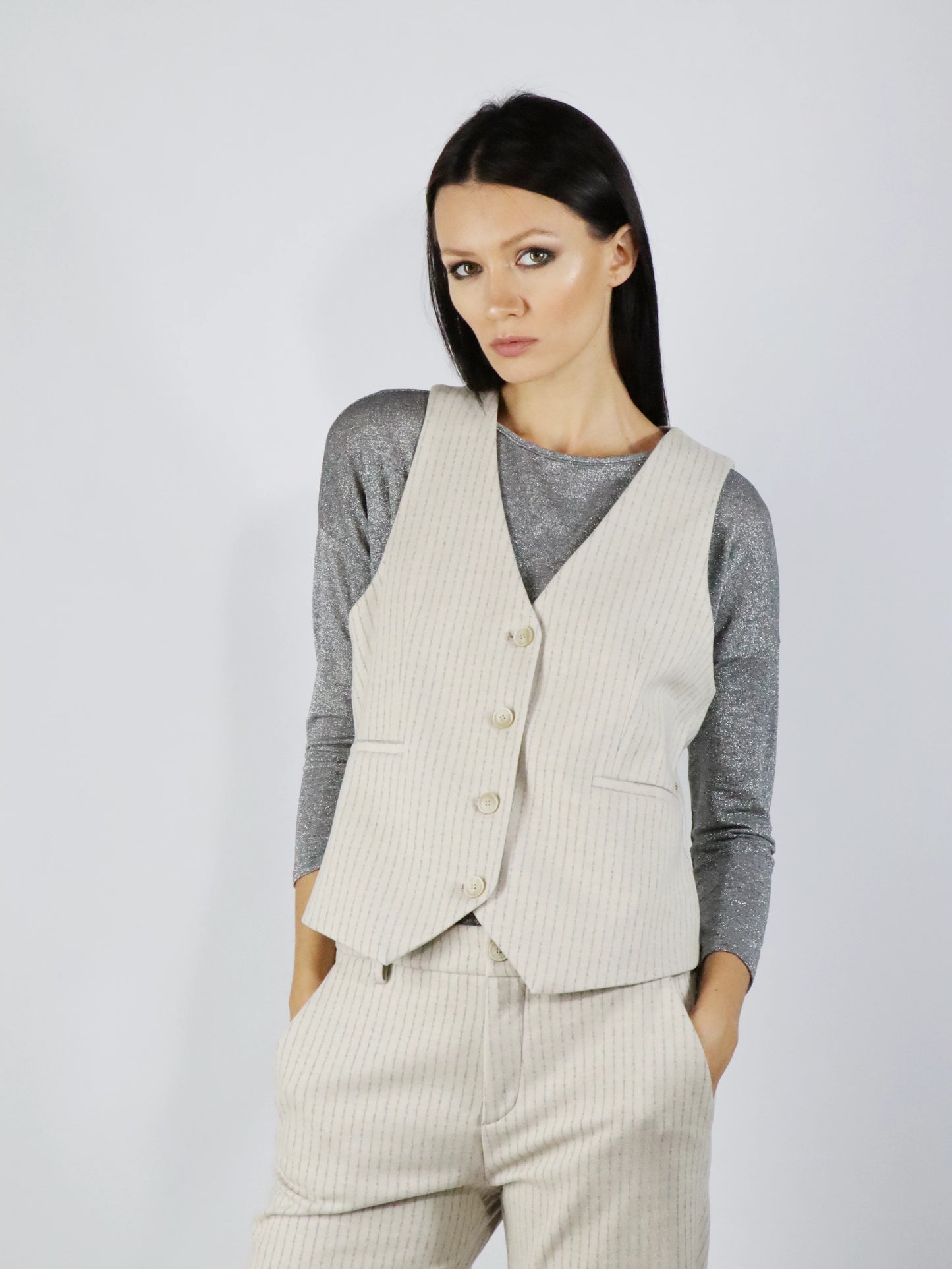 Gilet rigato MASON'S JERT227