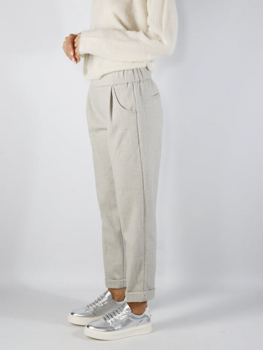 Pantalone easy jogger spinato MASON'S JERT213