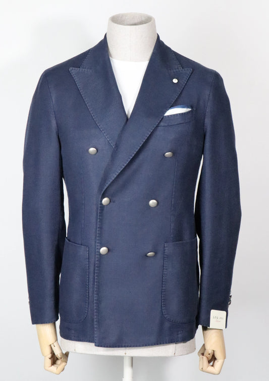Giacca Tom doppio petto blu LBM1911 55024
