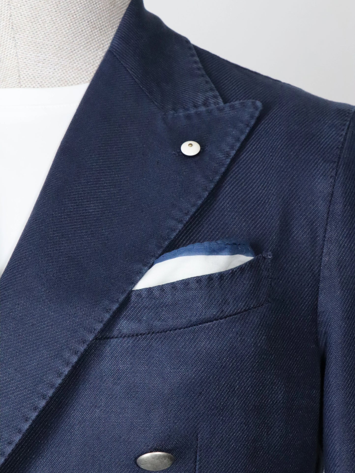 Giacca Tom doppio petto blu LBM1911 55024