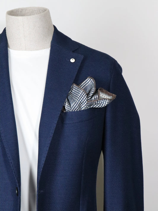 Giacca Jack in jersey blu LBM1911 55208