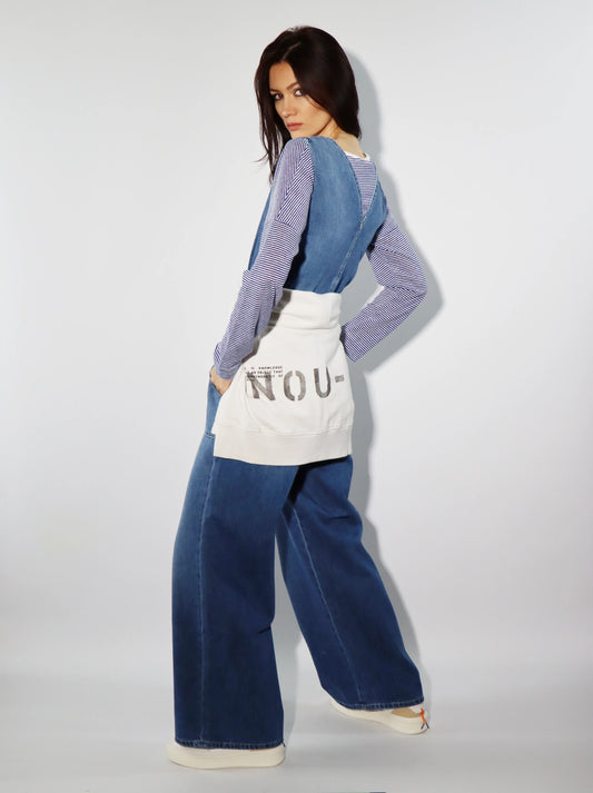 Salopette in denim LATINO' JEANS MIRELLA
