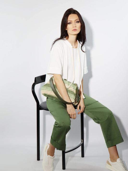 Pantalone verde LATINO' JEANS APOLLONIA