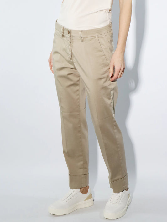Pantalone in raso New York carrot MASON'S MBE035