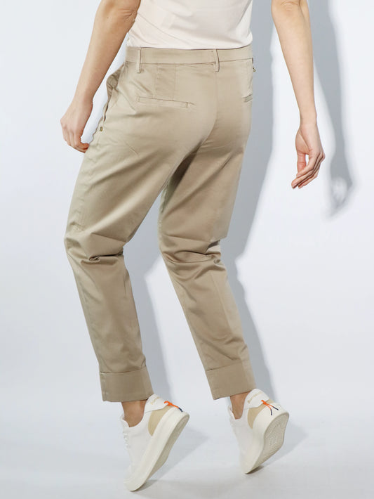 Pantalone in raso New York carrot MASON'S MBE035