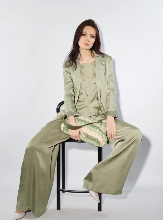 Blazer in tessuto crinkle MARELLA SELZ