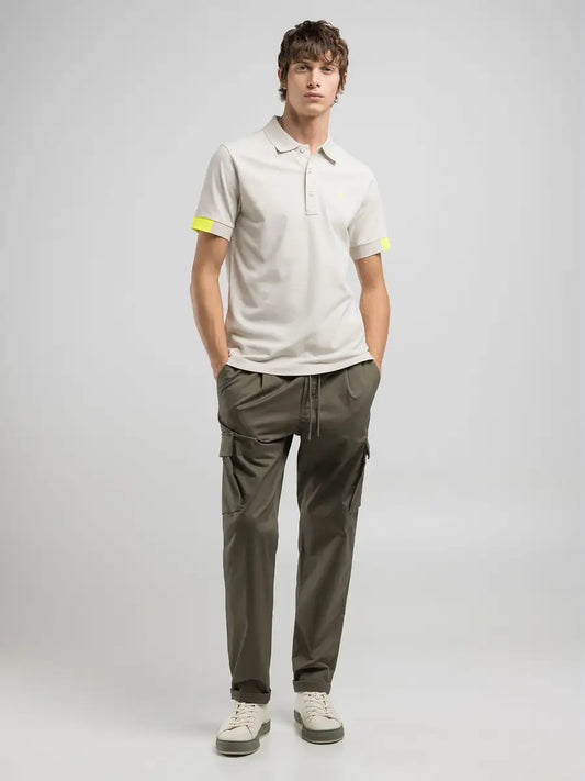 Polo regular fit con inserti REPLAY 20623