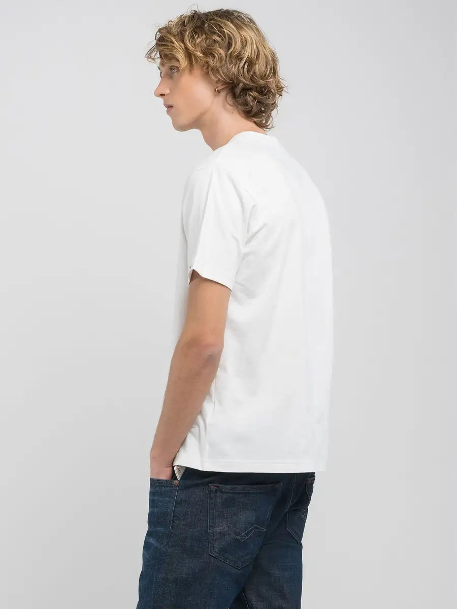 T shirt con aloha state print REPLAY 2660M3067