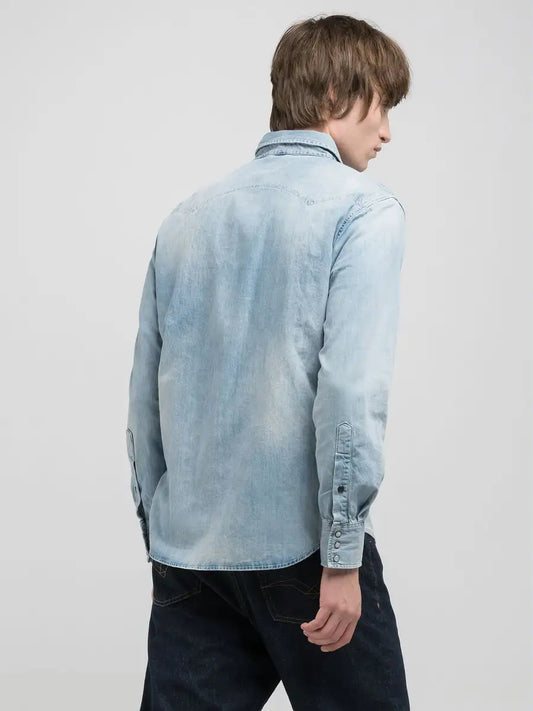 Camicia in denim REPLAY 26C74A