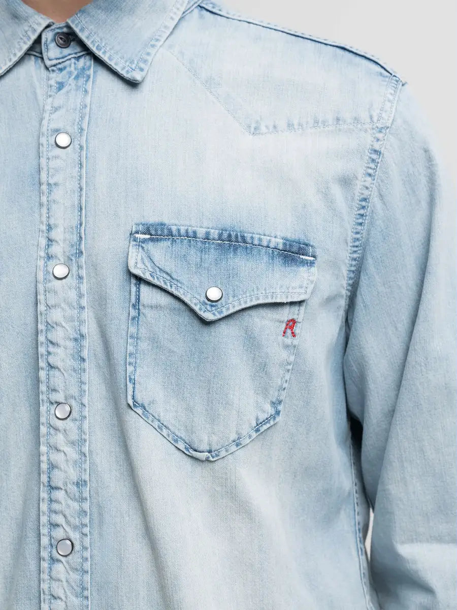Camicia in denim REPLAY 26C74A