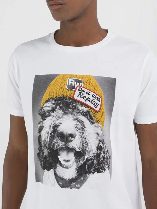 T shirt con stampa REPLAY 2660