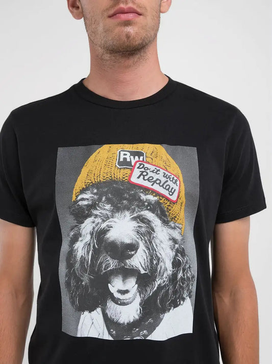 T shirt con stampa REPLAY 2660