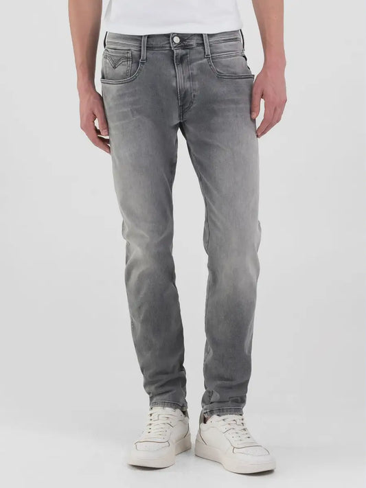 Jeans slim fit grigio REPLAY 66107B