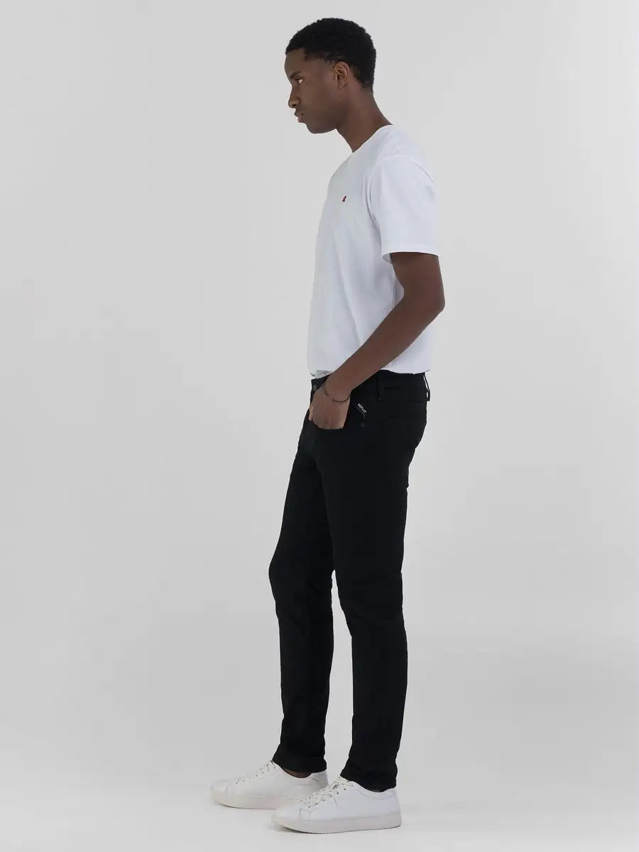 Jeans nero sslim fit REPLAY 85B010