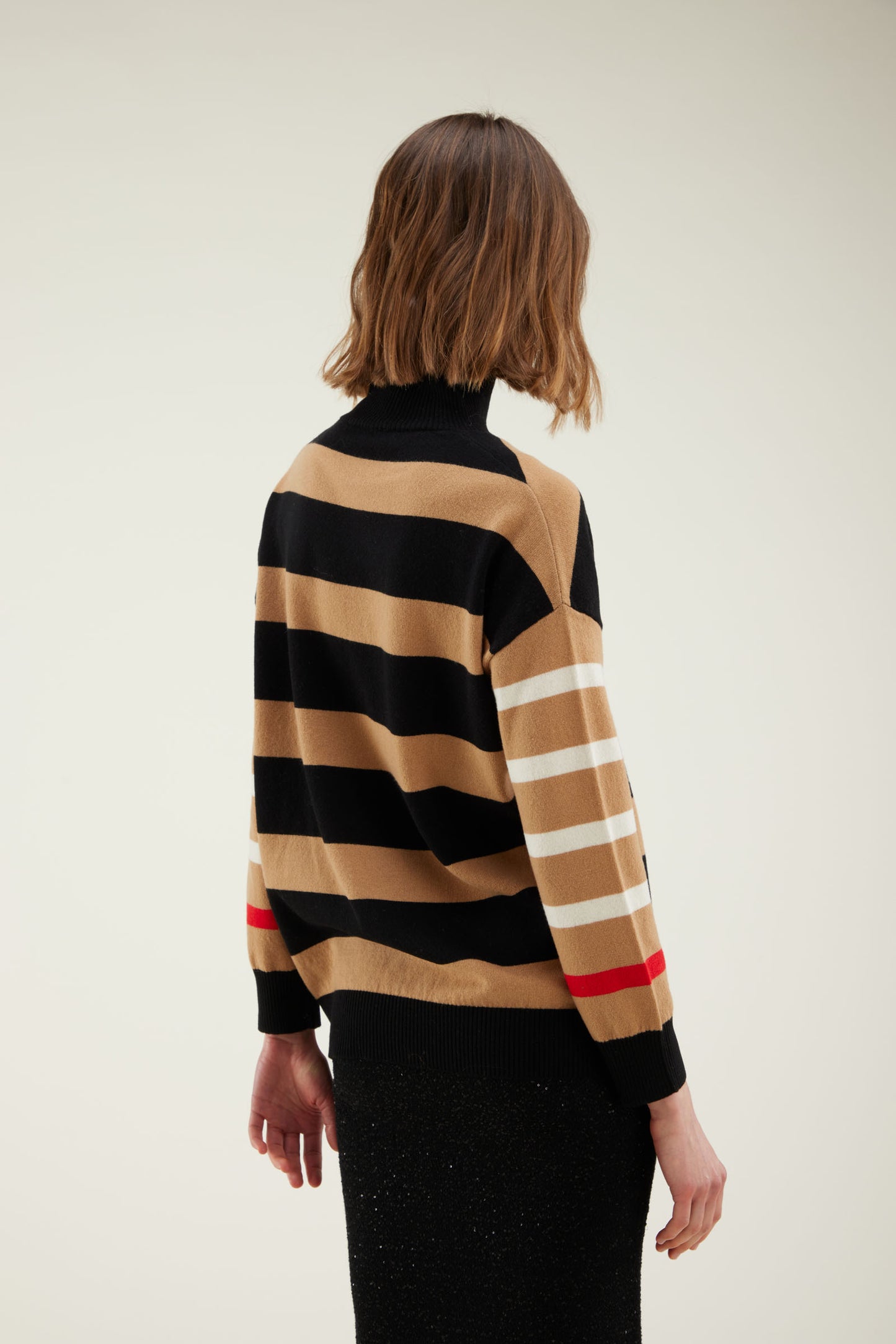 Maglia lupetto a righe KANGRA 951659