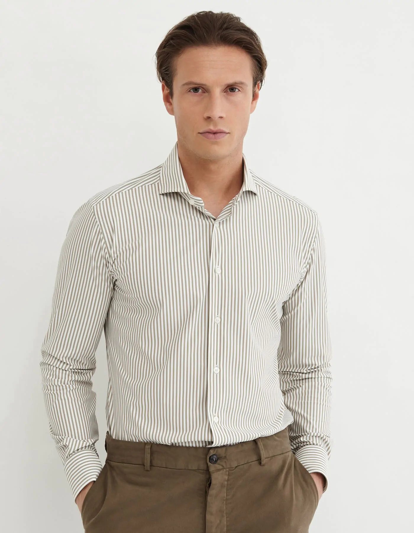 Camicia a righe Active XACUS 81609