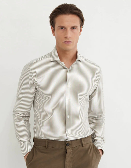 Camicia a righe Active XACUS 81609