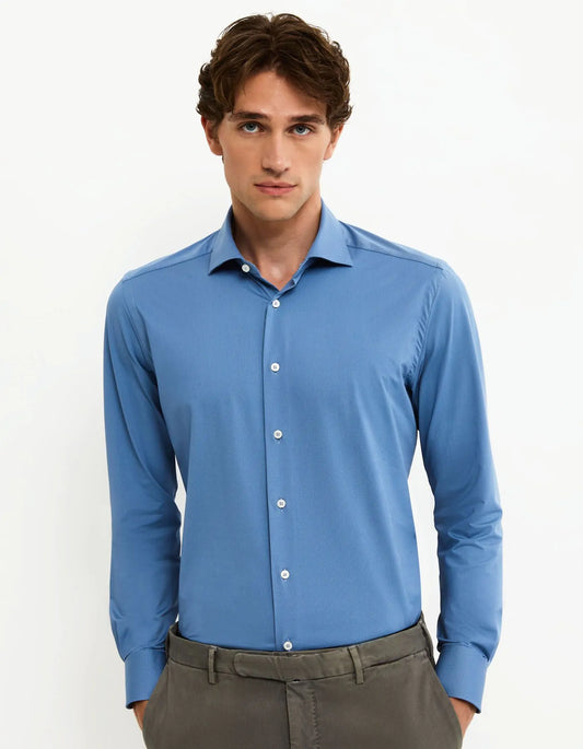 Camicia active blu denim XACUS 11460