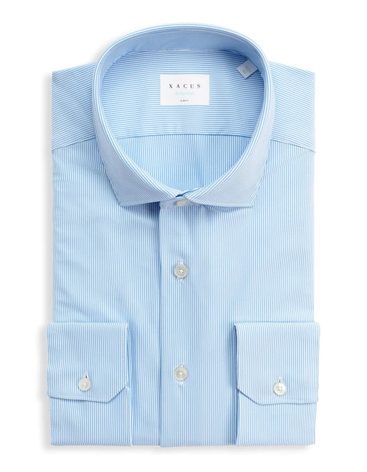 Camicia azzurra Active XACUS 11465