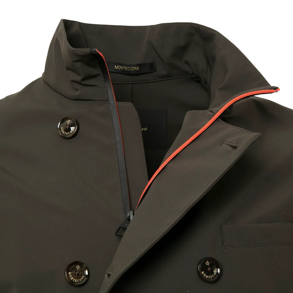 Peacoat in nylon bistretch  MONTECORE 602