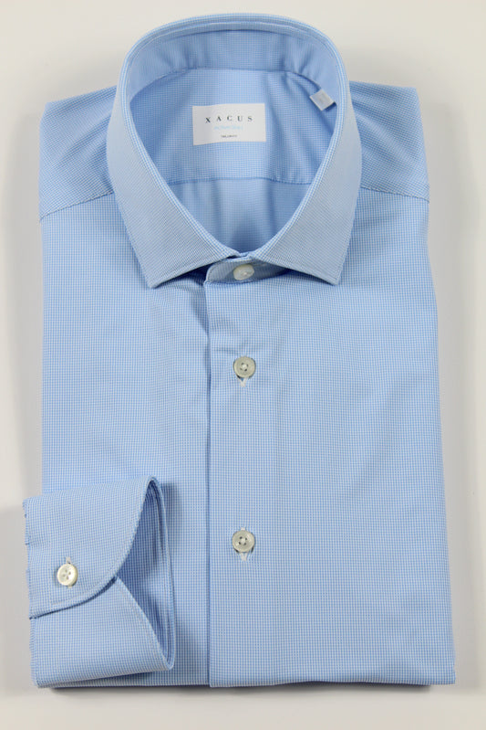 Camicia azzurra tailor fit ACTIVE XACUS 41610