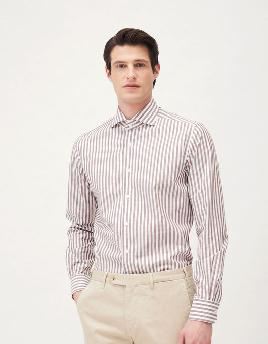 Camicia a righe XACUS 21201